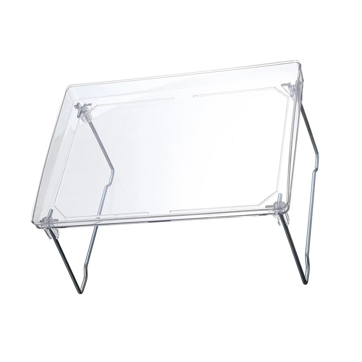 Foldable Desktop Storage Shelf Easy To Assemble  Multifunction Large Space Stackable Space Saving Stylish for Bathroom    Home Decor Supply | Online Retail | ShoreShopper.com