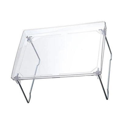Foldable Desktop Storage Shelf Easy To Assemble  Multifunction Large Space Stackable Space Saving Stylish for Bathroom    Home Decor Supply | Online Retail | ShoreShopper.com