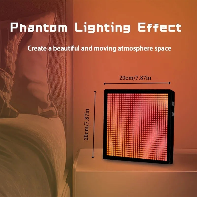 LED Pixel Display 32x32 Programmable Pixel Art Display With APP Control Creative Animation Interesting Text And Digital Clock    Home Decor Supply | Online Retail | ShoreShopper.com