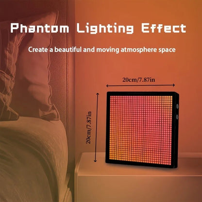 LED Pixel Display 32x32 Programmable Pixel Art Display With APP Control Creative Animation Interesting Text And Digital Clock    Home Decor Supply | Online Retail | ShoreShopper.com