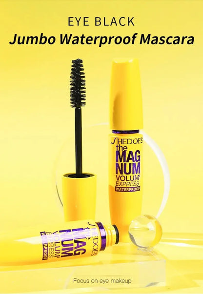 3D Mascara Eyelash Black Professional Eyelash Brush Long Lasting Natural Waterproof Curl Thick Lengthen Eye Makeup Cosmetics - ShoreCo.Shop