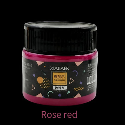 Acrylic paint 100ml hand-painted wall painting Graffiti Stone T-shirt tinned paint Studio multi-color acrylic paint    Home Decor Supply | Online Retail | ShoreShopper.com
