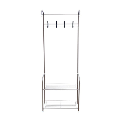 Independent Hanger Brown Metal Shoe Hanger 4 Hooks Clothes Rack Clothes Hangers Coat Hanger Stand Wardrobe Stand    Home Decor Supply | Online Retail | ShoreShopper.com