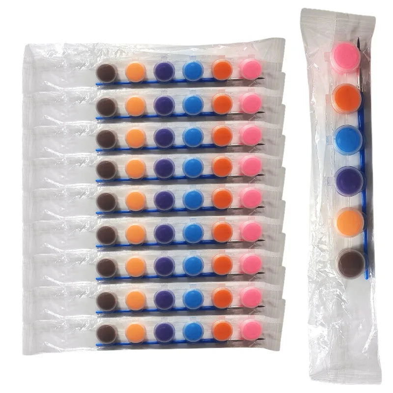 2ML acrylic pigment 6-color art hand painting non-toxic washable hand-painted graffiti professional art painting material painti    Home Decor Supply | Online Retail | ShoreShopper.com
