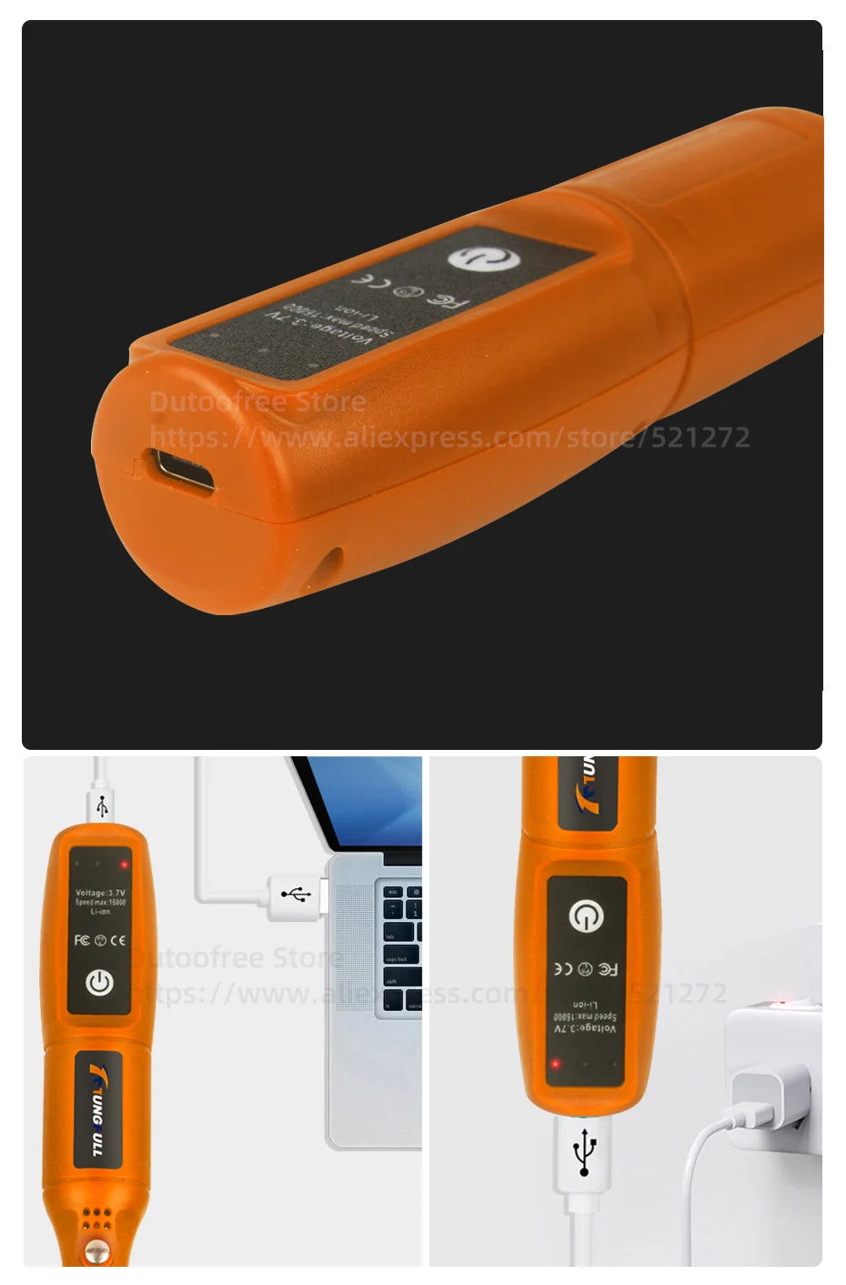 Mini Wireless Drill Rechargeable Polishing Machine DIY Mini Rotary Tool USB Engraving Tool Dremel Tool Mini Engravin Machine - ShoreCo.Shop