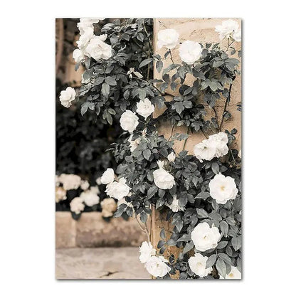 CHENISTORY-Acrylic Paint By Number Houses Scenery Picture, Green Plants On Canvas, Home Decoration    Home Decor Supply | Online Retail | ShoreShopper.com