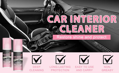 Car Interior Cleaner, Vehicle Interior Polish, 100ml Car Interior Cleaner, Interior Detailer Spray, Total Car Interior Cleaner    Home Decor Supply | Online Retail | ShoreShopper.com