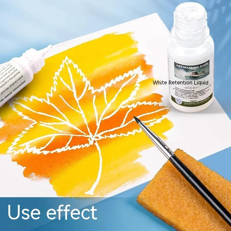Art Masking Fluid White Latex Pigment Covering Liquid Painting Beginner Watercolor Paint Quickly for Ink Gouache Crafts Supplies    Home Decor Supply | Online Retail | ShoreShopper.com