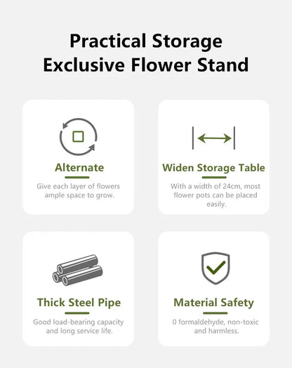 Plant Stand and Flower Stand Storage Shelf 4/5/6 Tier Flower Shelf Planter Rack Storage Organizer Display Indoor Garden Balcony    Home Decor Supply | Online Retail | ShoreShopper.com