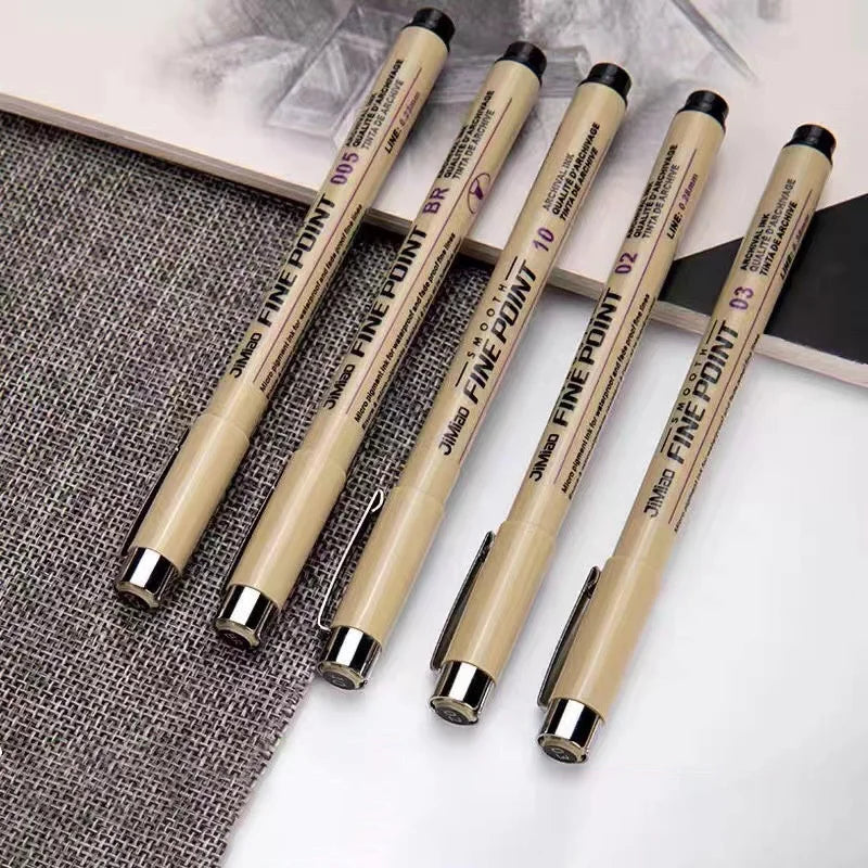 Line Drawing Pen Art Pigment Ink Drawing Waterproof Art Architecture School Supplies Paint Brushes Pinceles Painting Supplies    Home Decor Supply | Online Retail | ShoreShopper.com