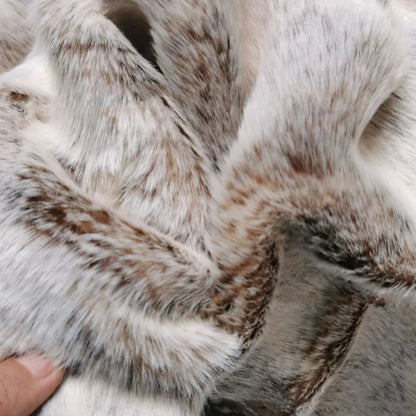 Faux wool blanket thickened double layer faux fur long hair warm lining plush PV fleece blanket    Your Coastal Marketplace | Shoreshopper.com