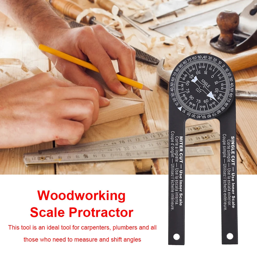 Professional Miter Saw Protractor Angle Finder Precision Miter Angle Finder for Carpenters Plumbers Bevel Protractor Woodworking    Home Decor Supply | Online Retail | ShoreShopper.com