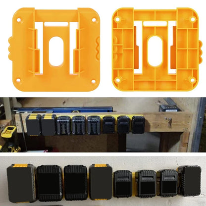 5/10PCS Battery Holder Stand for Dewalt 18V 20V Li-ion Battery,Wall Mount Battery Dock Storage Rack for Dewalt DCB182 DCB203 - ShoreCo.Shop