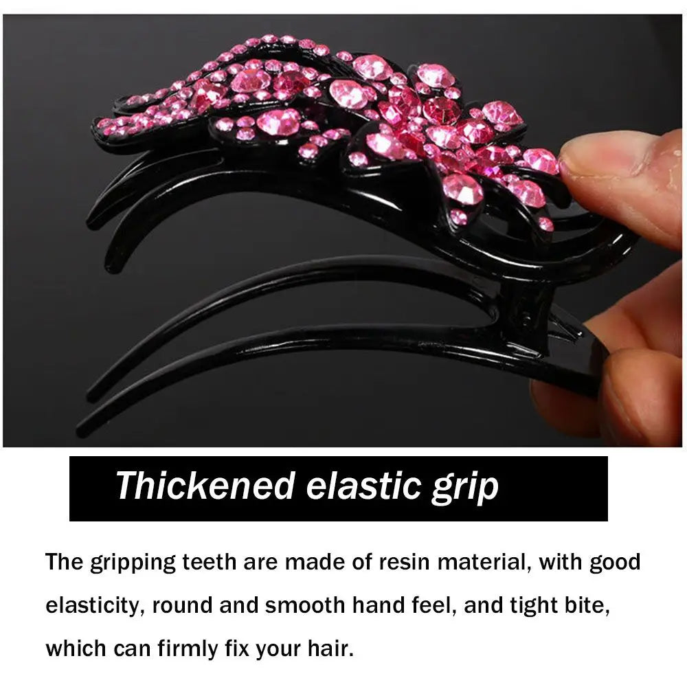 1pcs Ponytail Headwear Headwear Hair Accessories Duckbill Clip Hair Claws Hairgrip Women Hair Clips Rhinestone Hairpin    Your Coastal Marketplace | Shoreshopper.com