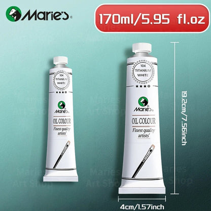 Marie's Oil Paint 170ml/5.95oz Large Tube,Art Supplies for Canvas Painting,Egg,Graffiti,Fabric,Stone,Leather,Wood,Ceramic    Home Decor Supply | Online Retail | ShoreShopper.com