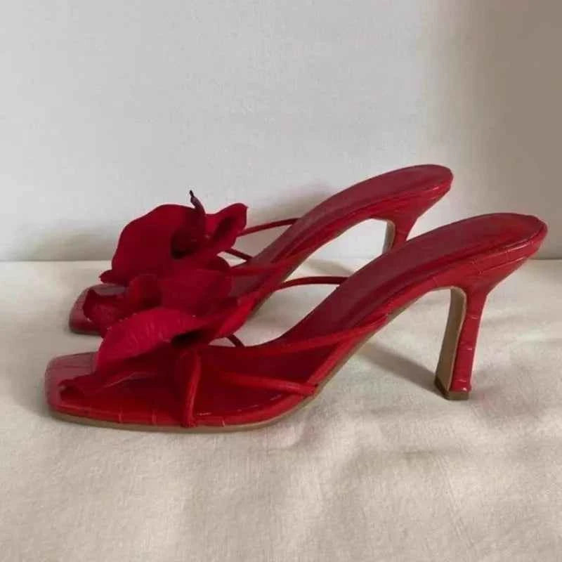 Women's Slippers Casual Fashionable High Quality Shoes for Women Shallow Women Sandals Elegant Flowers Design Women's Slippers