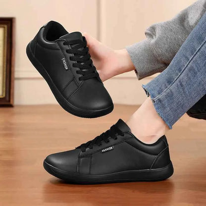 Women Shoes Wide Barefoot Shoes for Women Minimalist Artificial Leather Casual Comfortable Flats White Shoes Walking Sneakers