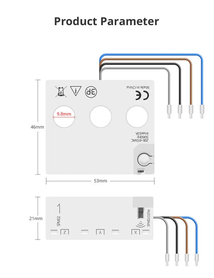 Smart 3-Phase 4-Wire Wifi Power Monitor 63A Bidirectional Solar Energy Meter w/ Tuya App Control - ShoreCo.Shop