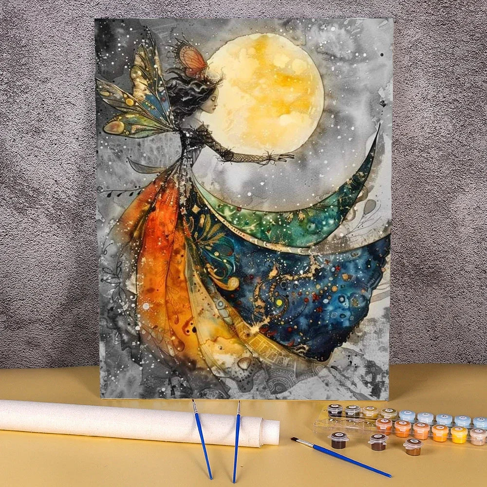 Acrylic Paint By Numbers Modular Picture With Paint Drawing On Canvas Adults Handpainted Gift Wall Art Painting Home Decor    Home Decor Supply | Online Retail | ShoreShopper.com