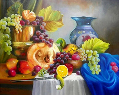 HUACAN Paint By Number Fruit Flower DIY Drawing Canvas Handpainted Pictures By Number Still Life Home Decoration    Home Decor Supply | Online Retail | ShoreShopper.com