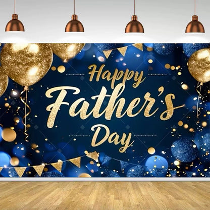 Spanish Feliz Dia Papa Backdrop Father's Day Photo Background Balloon Mustache Tie Banner Dad Party Decoration  Booth Props    Your Coastal Marketplace | Shoreshopper.com