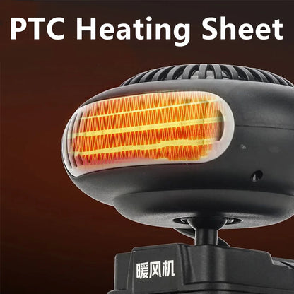 Electric Power Warm Air Blower Fan Heater Portable Small Space Heater Car Window Defogger Power Tool Parts Battery Powered    Home Decor Supply | Online Retail | ShoreShopper.com