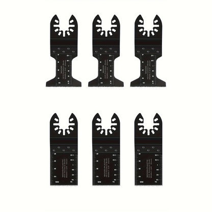 Titanium Oscillating Blades Kit: Cuts Metal/Wood/Plastic/Hard Material/Nails. Fits Dewalt, Rockwell, Milwaukee, Makita, Bo - ShoreCo.Shop