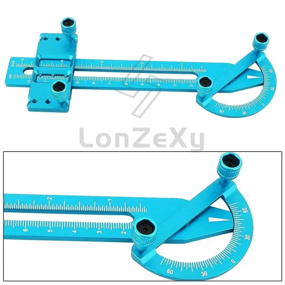 RC Car Metal Shock Absorber Ruler Shock Synchronizer RC Car Tool Range 12cm For 1/8 1/10 1/12 1/16 1/18 1/24 RC Car