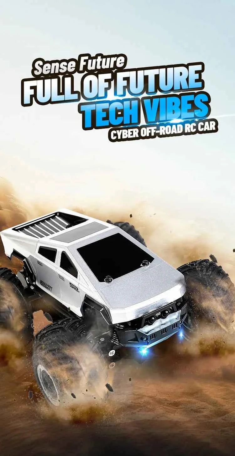 RC remote control car four-wheel drive climbing off-road car drifting amphibious pickup racing toy gift