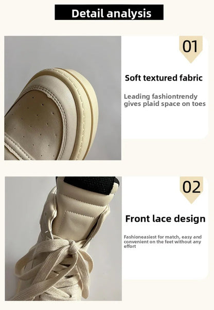 Shoes for Women Women's Ankle Boots Trendy Retro High-top Women's Shoes Fashion Casual Chunky Platform Luxury Designer Sneakers    Your Coastal Marketplace | Shoreshopper.com