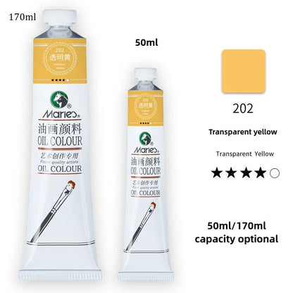 Marie's Oil Paint 170ML Oil Painting Art Creation Pigment Large Oil Paint Paint Single Commonly Used 24 Colors    Home Decor Supply | Online Retail | ShoreShopper.com