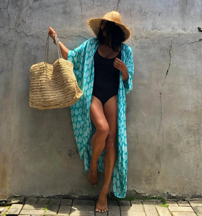 Beach Dress Tunic Cover up Embroidery Kaftan Saida de Praia Women Bikini Cover-up Pareo Sarong Beachwear    Your Coastal Marketplace | Shoreshopper.com
