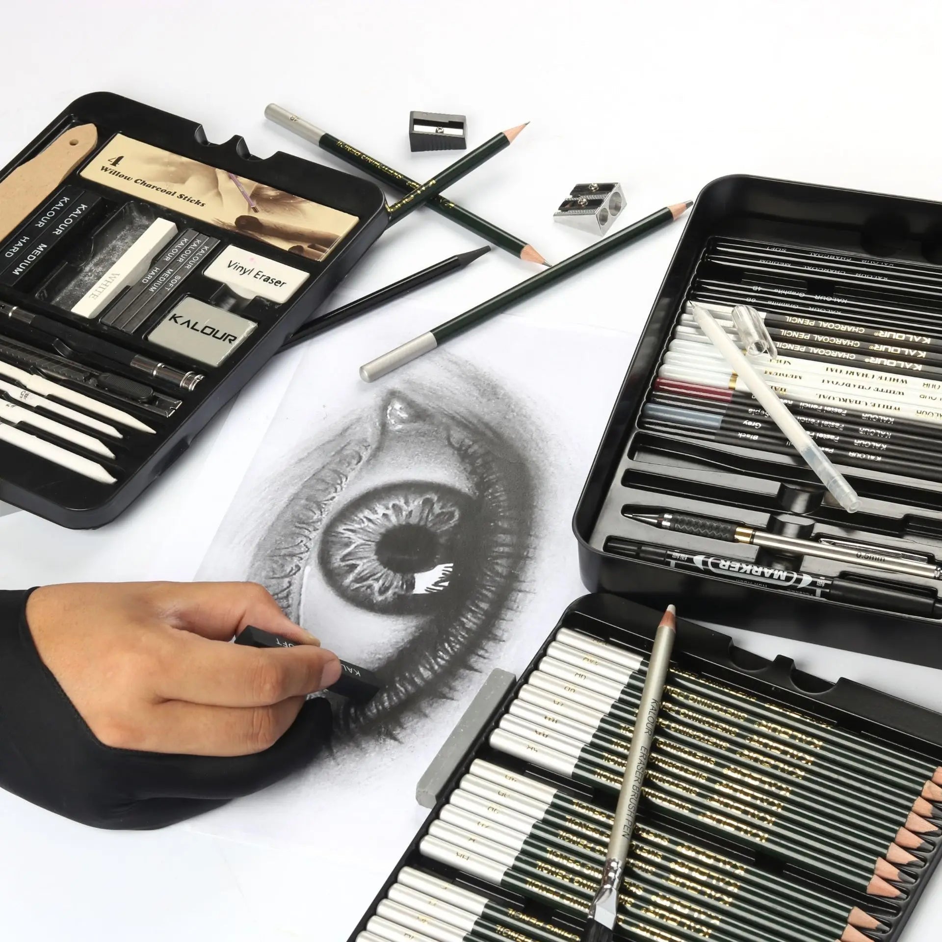 Professional Art Painting Set 70Pieces of Sketch Pencil Set Sketch Tool Set Art Painting Pencil Art Supplies for Painting    Home Decor Supply | Online Retail | ShoreShopper.com