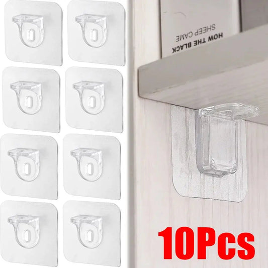 Shelf Support Hooks Punch-Free Closet Cabinet Partition Plate Holder Without Trace Bracket Home Tools For Home Kitchen Bathroom    Home Decor Supply | Online Retail | ShoreShopper.com
