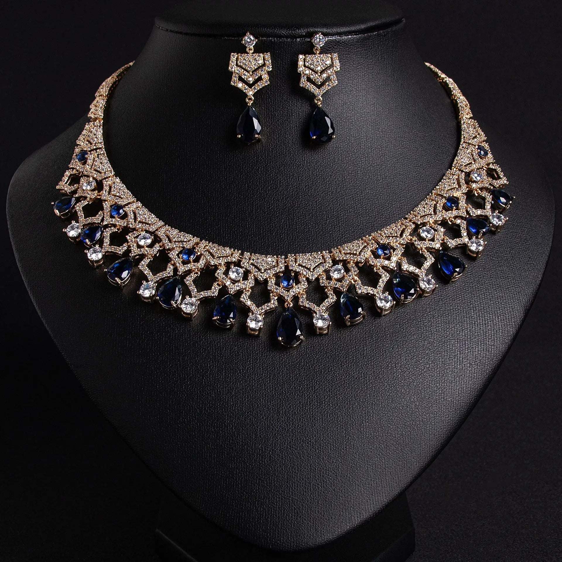 Exquisite Appeal Women High Jewelry Set 2 Piece Necklace Earrings Dress Accessories for Festive Wedding Prom Host Gift 2026    Home Decor Supply | Online Retail | ShoreShopper.com