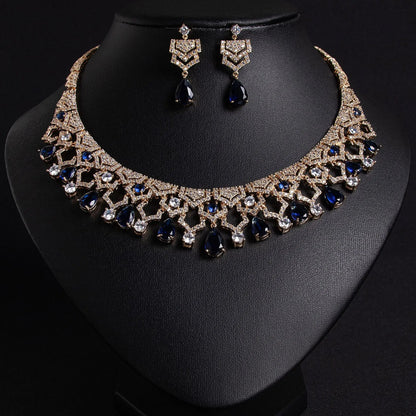 Exquisite Appeal Women High Jewelry Set 2 Piece Necklace Earrings Dress Accessories for Festive Wedding Prom Host Gift 2026    Home Decor Supply | Online Retail | ShoreShopper.com