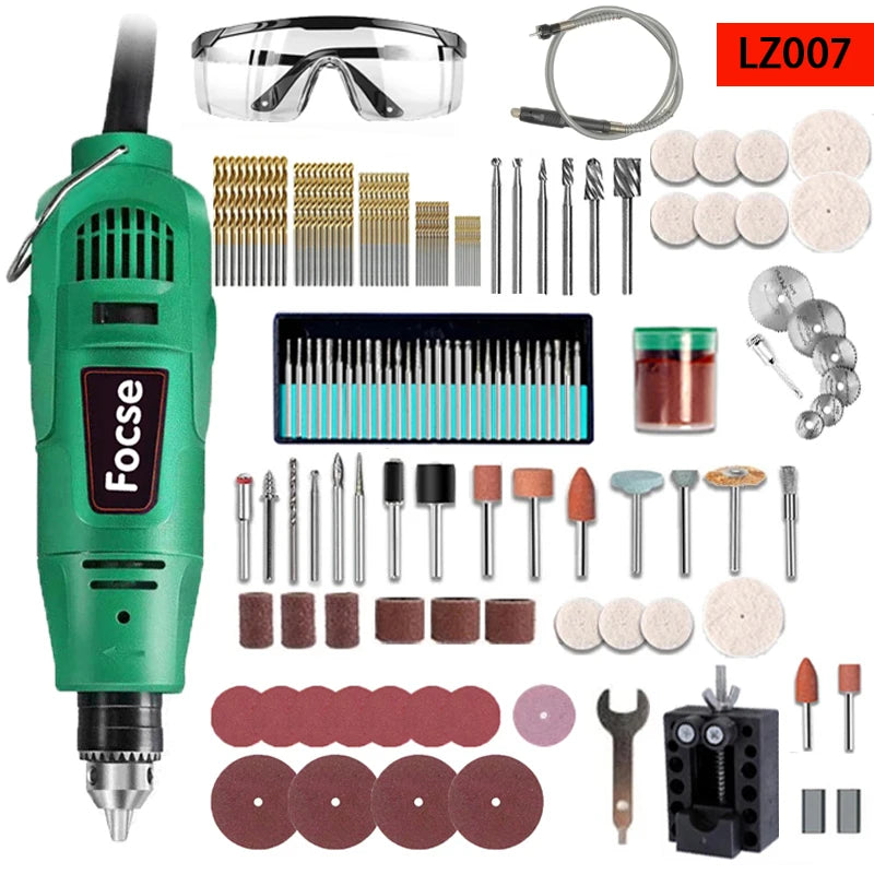 Dremel 260W Power Engraver Electric Mini Drill Tool Variable Speed Engraving Pen Grinding Machine Accessories - ShoreCo.Shop
