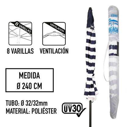 Beach umbrella with protection UV30 Aktive Beach, Beach umbrella, Beach umbrellas, large Beach umbrella, Beach Parasol, sun umbrellas, Beach umbrella, Beach umbrellas    Your Coastal Marketplace | Shoreshopper.com