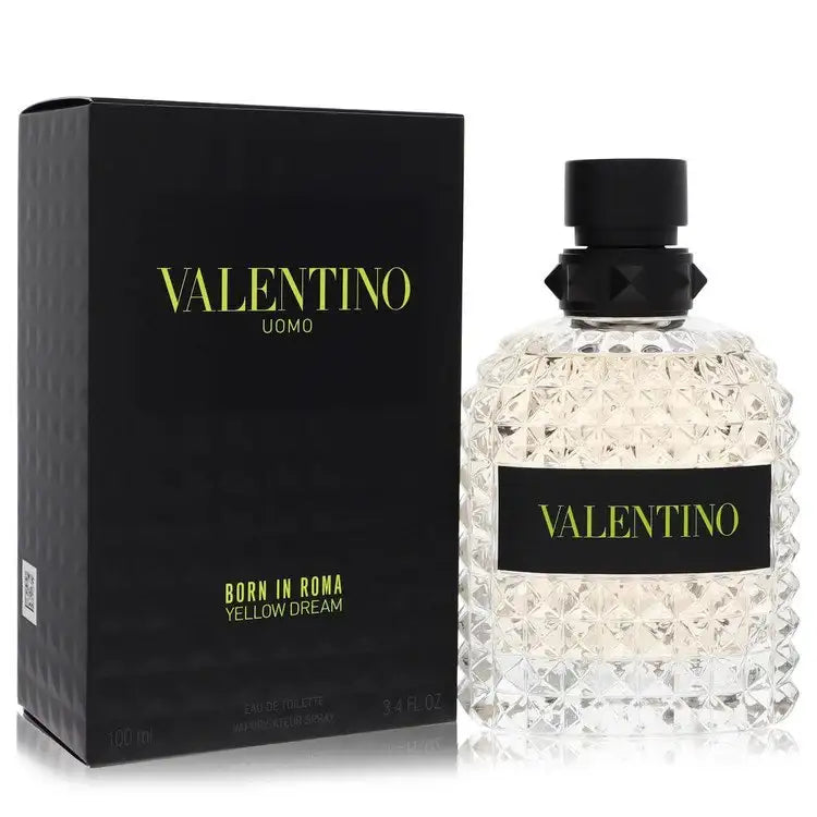 Uomo Born In Roma Yellow Dream By Valentino Cologne for Men    Home Decor Supply | Online Retail | ShoreShopper.com