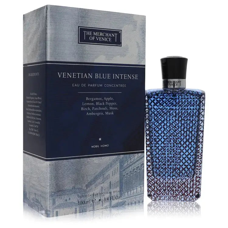 Venetian Blue Intense Concentree By The Merchant Of Venice Cologne for Men    Home Decor Supply | Online Retail | ShoreShopper.com