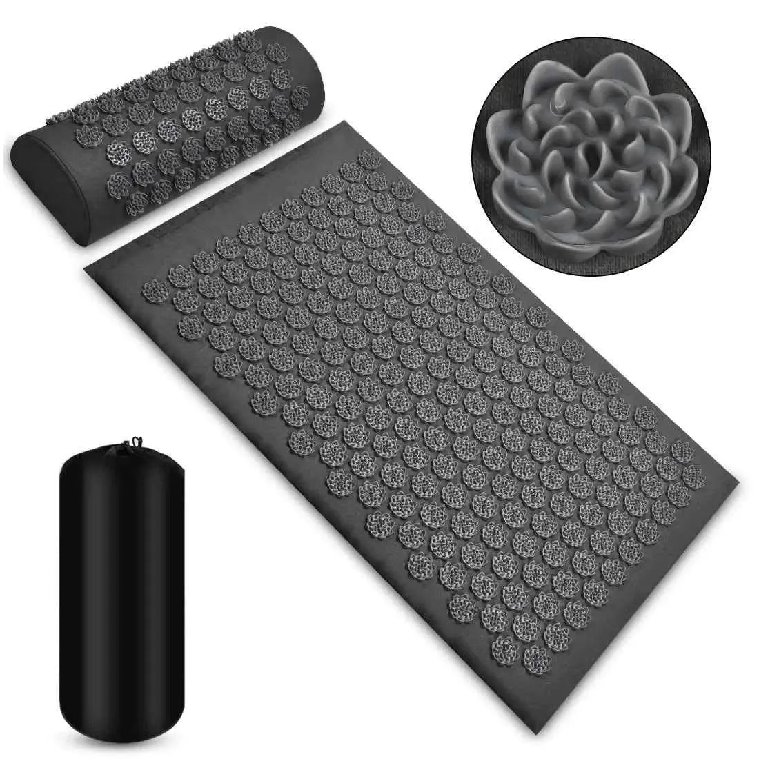 Acupressure Massage Mat Set w/ Pillow - ShoreCo.Shop