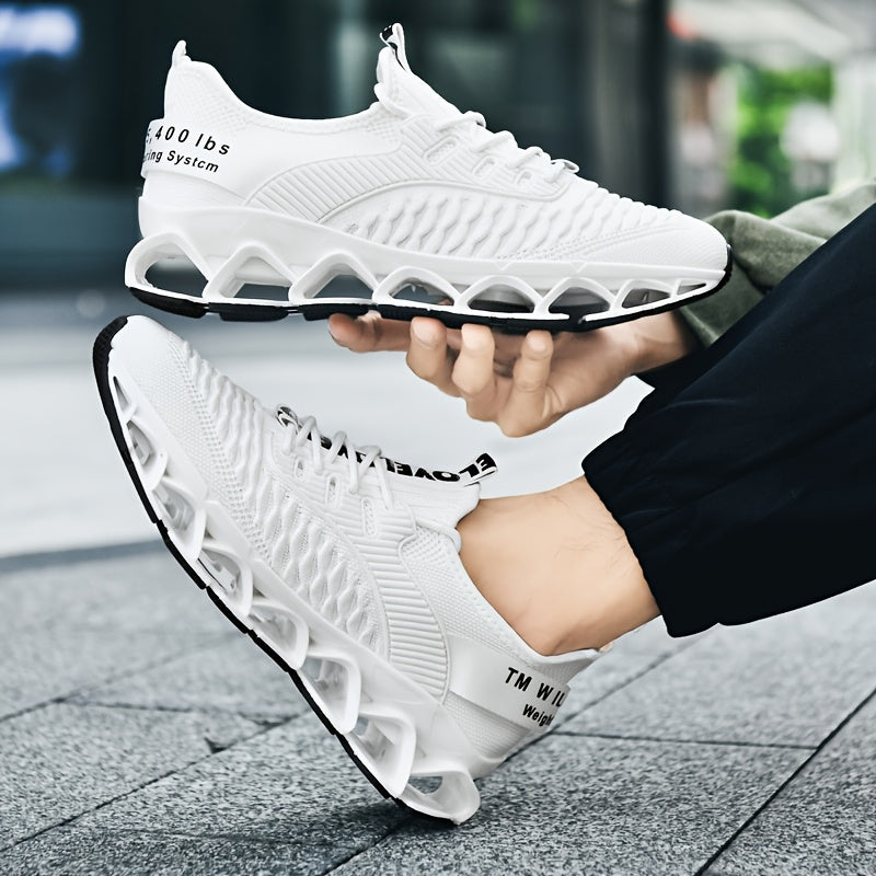 Athletic Footwear for Men - Cozy And Airy Sneakers, Practical, with a Soft Sole Ideal for Prolonged Standing, Featuring a Fish Scale Pattern for Gym Workouts, Walking, And Outdoor Pursuits    Home Decor Supply | Online Retail | ShoreShopper.com
