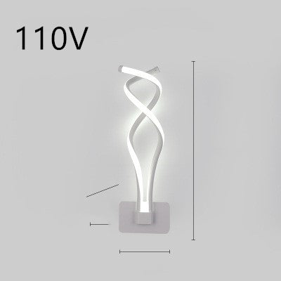 led wall lamp nordic minimalist bedroom bedside lamp    Home Decor Supply | Online Retail | ShoreShopper.com