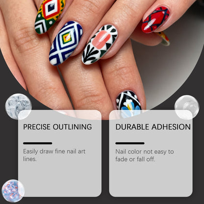 Double-ended Nail Art Pen Set    Home Decor Supply | Online Retail | ShoreShopper.com