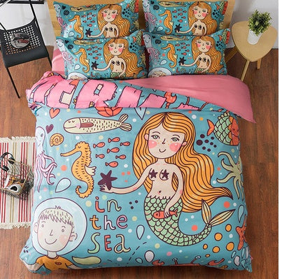 Cute Fashion Sheet Three-piece Bed 1.2    Home Decor Supply | Online Retail | ShoreShopper.com