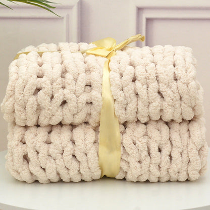 Handmade Thick Wool Woven Blanket Sofa    Home Decor Supply | Online Retail | ShoreShopper.com