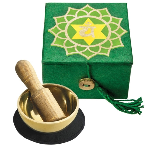 Mini Meditation Bowl Box: 2" Heart Chakra - DZI (Meditation)    Home Decor Supply | Online Retail | ShoreShopper.com