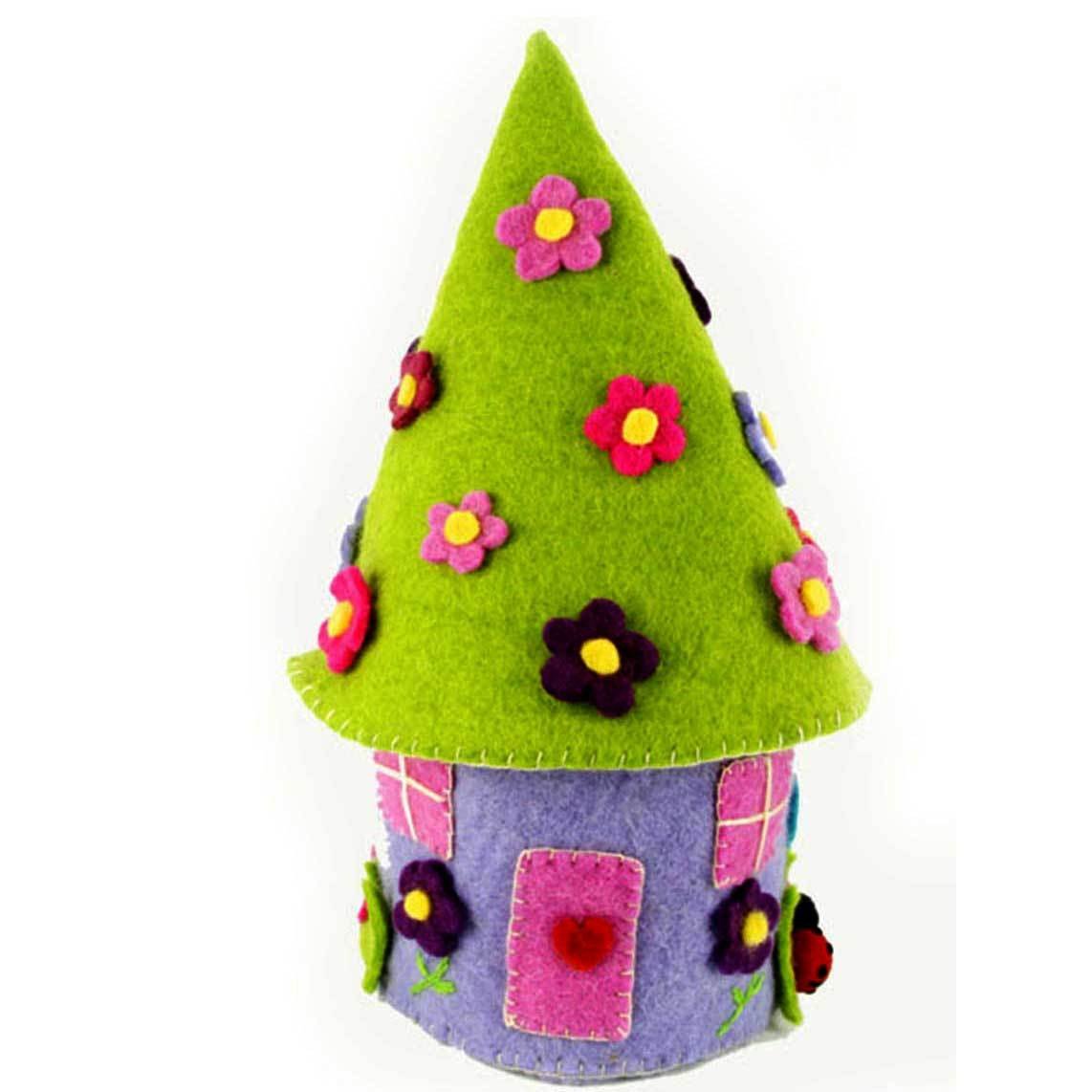 Felted Fairy House - Global Groove    Home Decor Supply | Online Retail | ShoreShopper.com