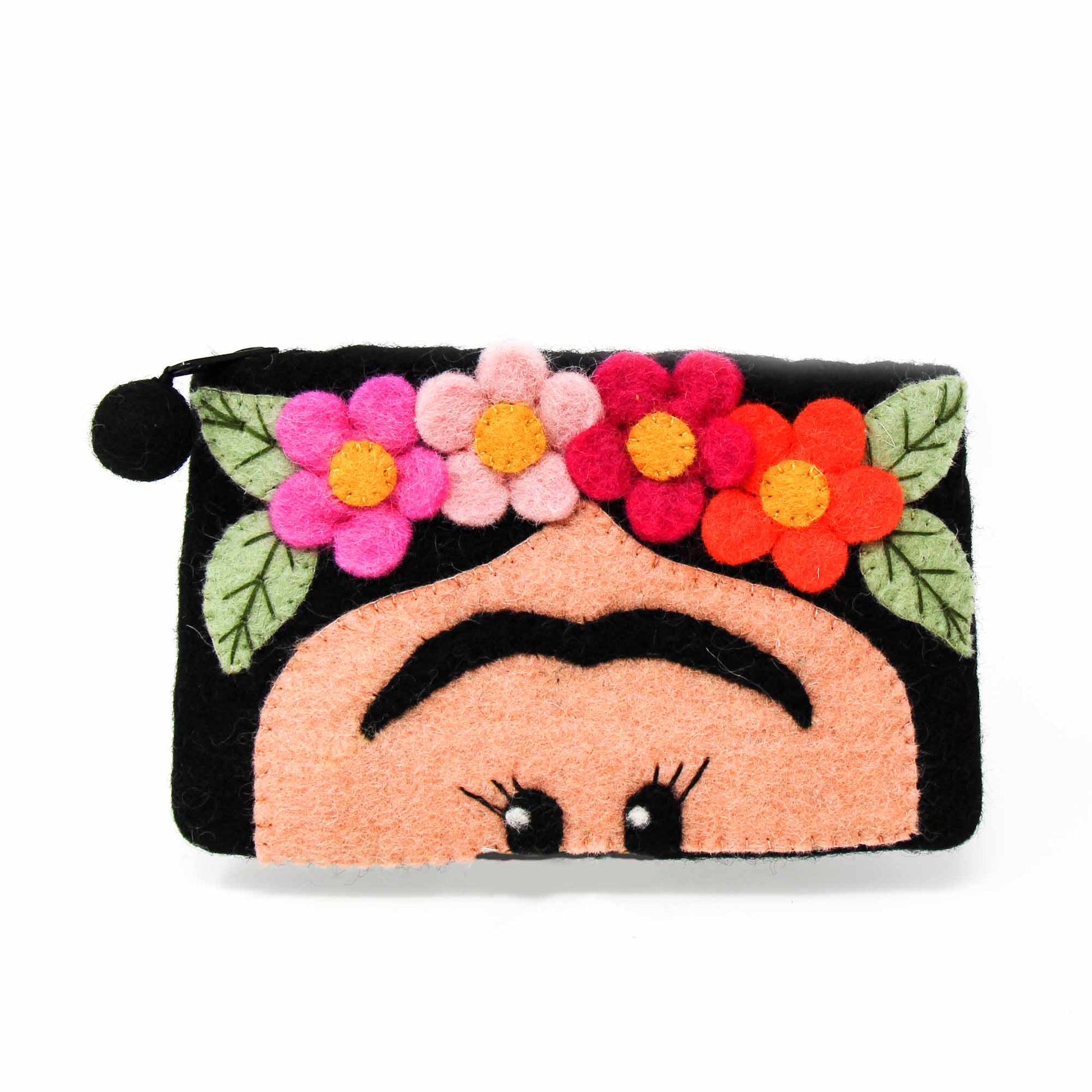Hand Crafted Felt: Frida Pouch    Home Decor Supply | Online Retail | ShoreShopper.com
