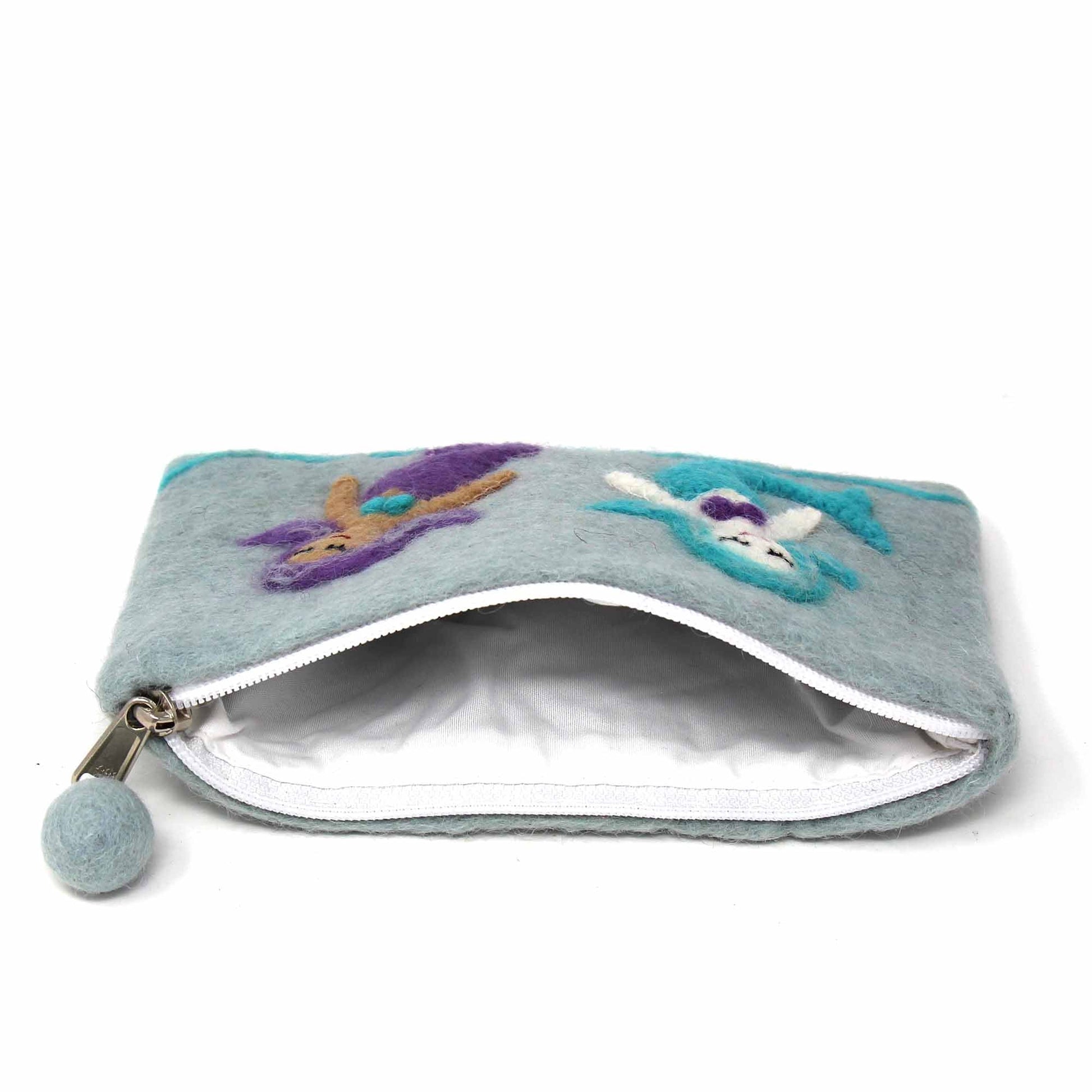 Hand Crafted Felt: Mermaid Pouch    Home Decor Supply | Online Retail | ShoreShopper.com